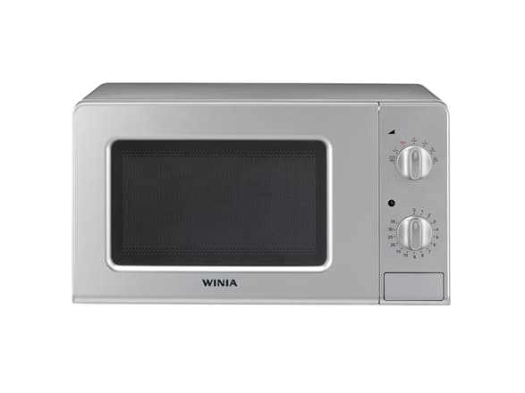 Mikrobangu krosnele Winia Microwave orkaite KOR-7707SW Free standing, 700 W, Silver