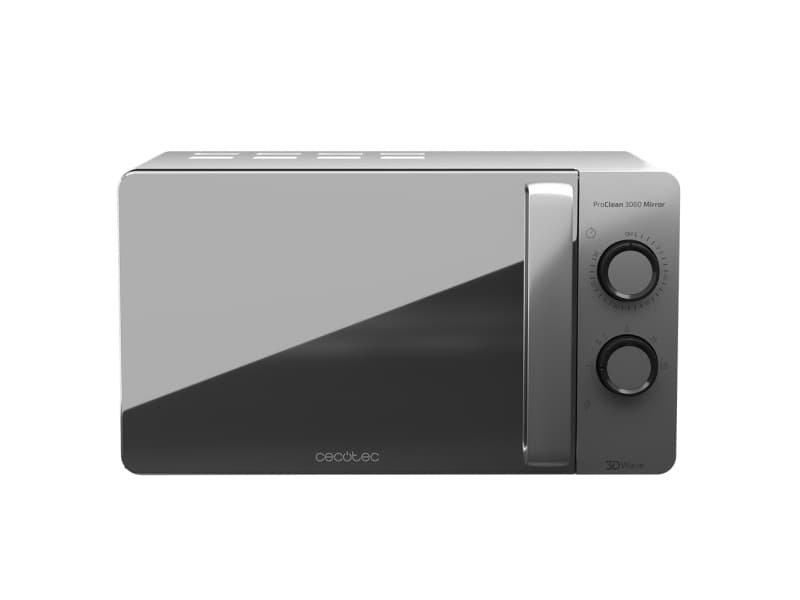 Cecotec PROCLEAN 3060 MIRROR, Bänkdiskmaskin, 20 l, 700 W, Rotations-, Metallisk, Silver, Vänster