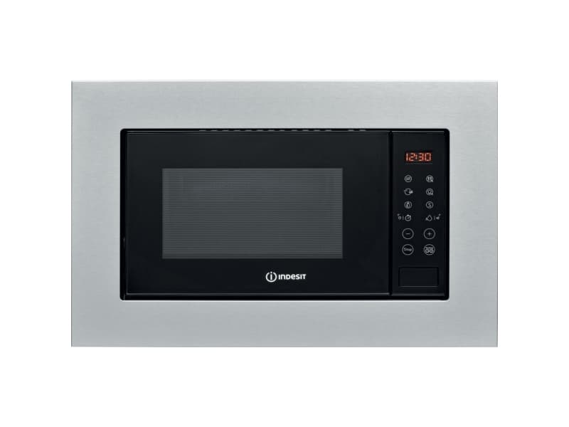 Indesit MWI 120 GX Inbyggd Grillmikrovågsugn 20 l 800 W Rostfritt stål