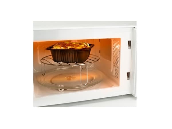 Black & Decker BXMZ700E, Benkeplate, Grill mikrobølge, 20 l, 700 W, Rotasjon, Hvit