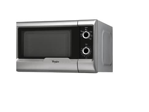 Whirlpool MWD 120 SL, Bänkdiskmaskin, 18 l, 700 W, Rotations-, Silver, 800 W