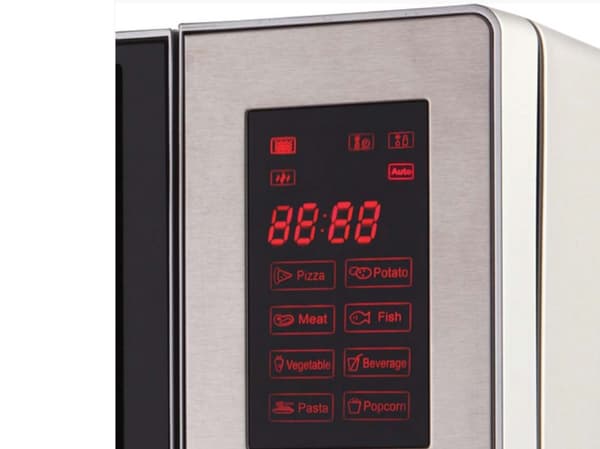 ECG MTD 231 S, Benkeplate, 23 l, 800 W, Knapper, Rotasjon, Rustfritt stål, 27 cm