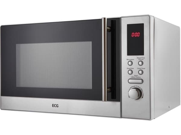 ECG MTD 231 S, Benkeplate, 23 l, 800 W, Knapper, Rotasjon, Rustfritt stål, 27 cm