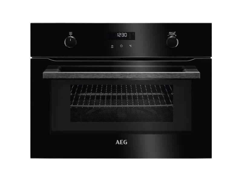 AEG KME525000B, Inbyggd, Grillmikrovågsugn, 1000 W, Knopp, Röra, Svart, 1900 W