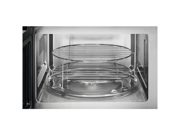 Electrolux 800 KMFD264TEX - Mikrovågsugn med grill - inbyggd - 26 liter - 900 W - svart / rostfritt stål