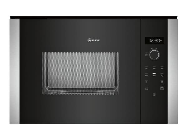 Neff N 50 Innebygget Solo mikrobølge ovn 25 l 900 W Sort, Rustfritt stål