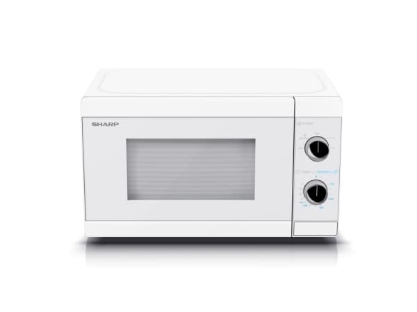 Sharp YC-MS01E-C, Pöytämalli, Solo-mikroaaltouuni, 20 L, 800 W, Rotaatio, Valkoinen