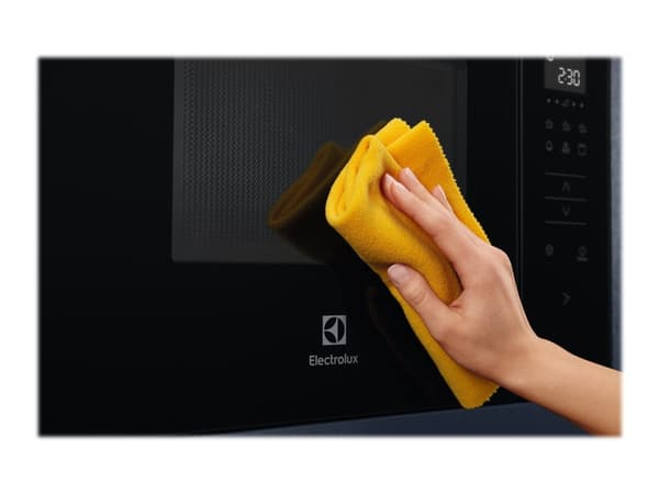 Electrolux KMFE172TEX, Kiinteä, Solo-mikroaaltouuni, 800 W, Kosketus, Musta, LCD