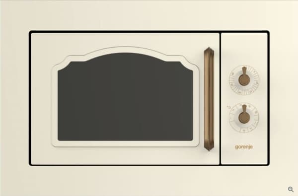 Gorenje BM235CLI, Hellan yläpuolelle, Yhdistelmämikroaaltouuni, 23 L, 800 W, Rotaatio, Norsunluu