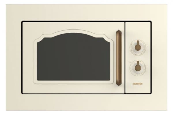 Gorenje BM235CLI, Hellan yläpuolelle, Yhdistelmämikroaaltouuni, 23 L, 800 W, Rotaatio, Norsunluu