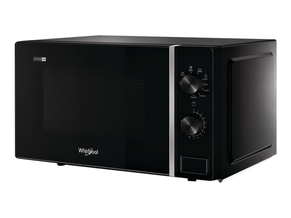Whirlpool MWP 103 B Bänkdiskmaskin Kombinationsmikrovågsugn 20 l 700 W Svart