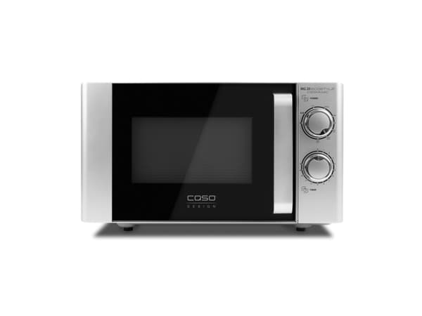 Caso MG 20, Bänkdiskmaskin, Kombinationsmikrovågsugn, 20 l, 700 W, Rotations-, Silver
