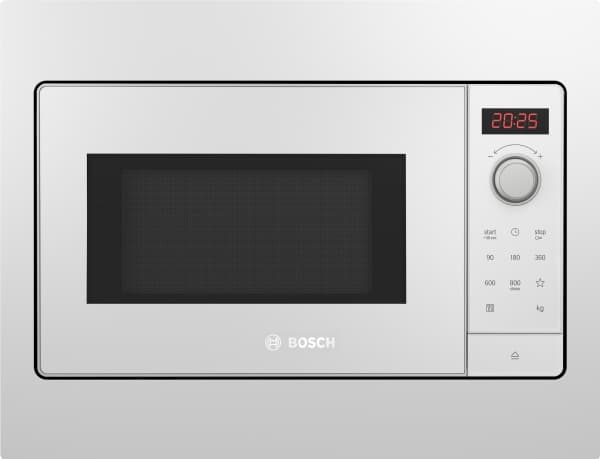 Bosch Serie | 2 BFL523MW3 - Mikrobølgeovn - innebygd - 20 liter - 800 W - hvit