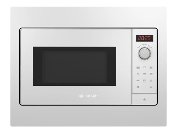 Bosch Serie | 2 BFL523MW3 - Mikrobølgeovn - innebygd - 20 liter - 800 W - hvit
