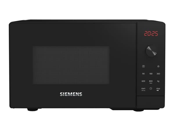 Siemens iQ300 FF023LMB2 - Mikrobølgeovn - 20 liter - 800 W - svart/rustfritt stål