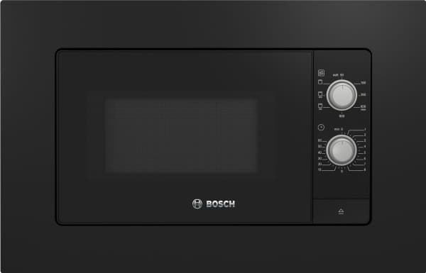 Bosch Serie 2 BEL620MB3, Kiinteä, Solo-mikroaaltouuni, 20 L, 800 W, Rotaatio, Musta