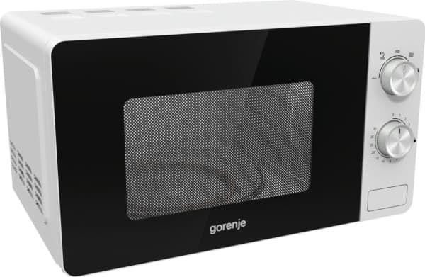Gorenje MO17E1W, Pöytämalli, Solo-mikroaaltouuni, 17 L, 700 W, Kosketus, Valkoinen