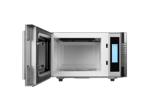 MEDION MD 14482, Pöytämalli, Grillimikroaaltouuni, 20 L, 800 W, Painikkeet, Musta, Ruostumaton teräs