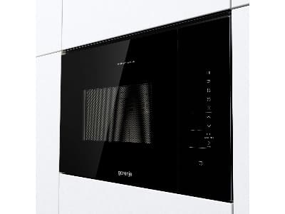 Gorenje BMI251SG3BG - Mikrovågsugn med grill - inbyggd - 25 liter - 900 W - svart