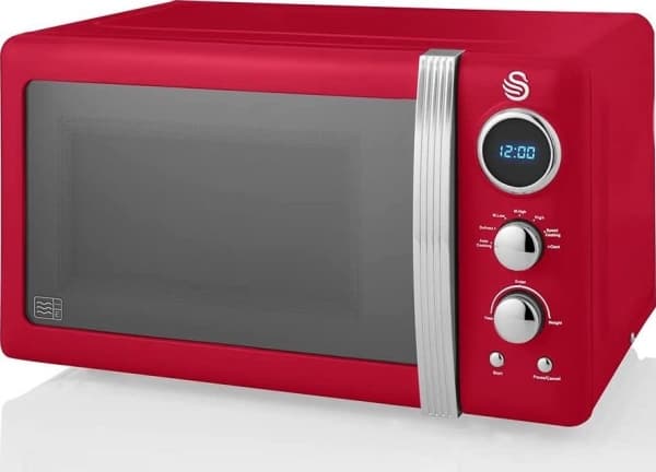 Swan Digital Microwave 800W 20L RED SM22030RN SWAN