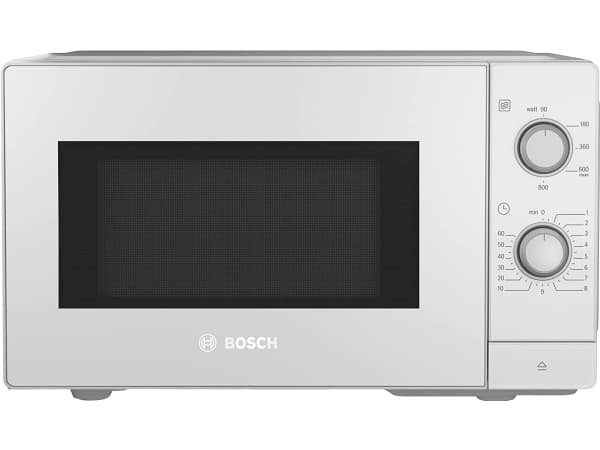 Bosch Serie 2 FL020MW0 Pöytämalli Solo-mikroaaltouuni 800 W Valkoinen