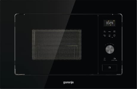Gorenje Advanced BM201AG1BG - Mikrobølgeovn med grill - innebygd - 20 liter - 800 W - svart