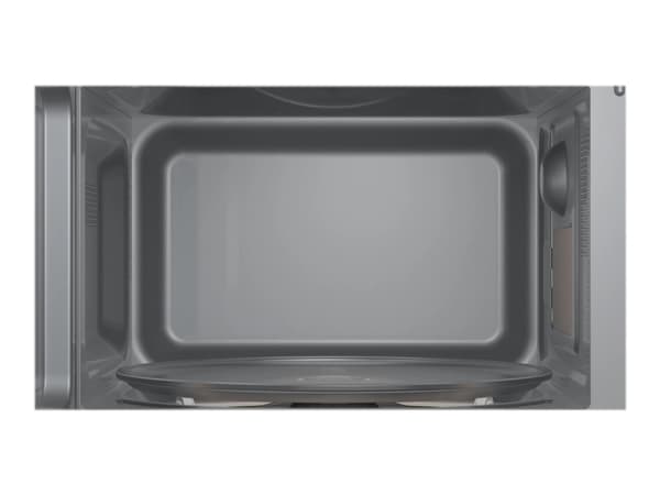 Bosch Serie 2 FFL020MS2 mikrobølgeovn Benkeplate Solo mikrobølge ovn 20 l 800 W Sort, Rustfritt stål