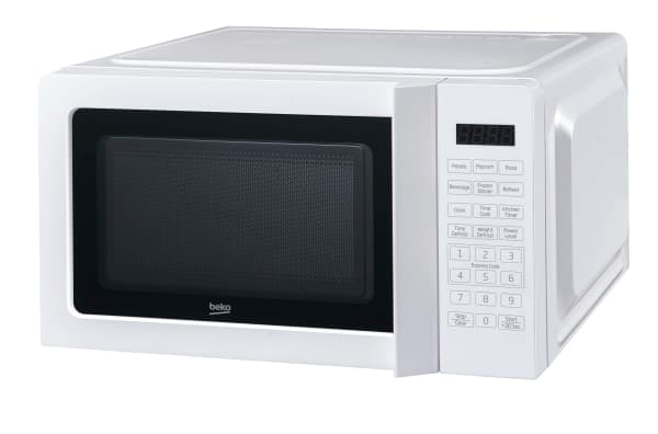 Beko MOC201102W, Pöytämalli, Solo-mikroaaltouuni, 700 W, Kosketus, Valkoinen, Vasen