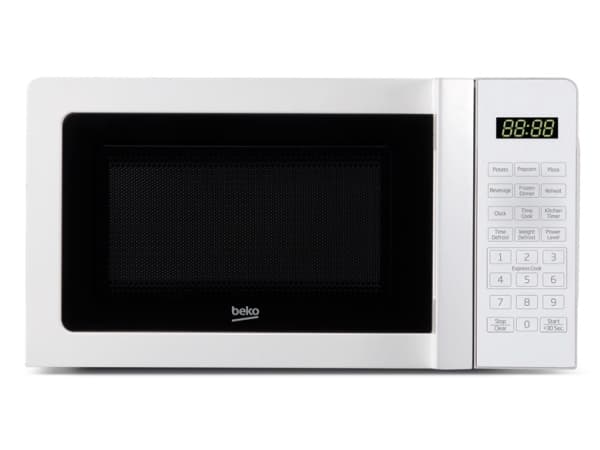 Beko MOC201102W, Pöytämalli, Solo-mikroaaltouuni, 700 W, Kosketus, Valkoinen, Vasen
