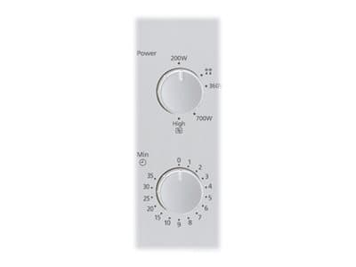 Panasonic NN-E22JMMEPG, Pöytämalli, Solo-mikroaaltouuni, 20 L, 800 W, Rotaatio, Harmaa