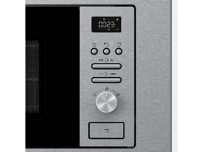Gorenje BM201AG1X, Kiinteä, Grillimikroaaltouuni, 20 L, 800 W, Painikkeet, Rotaatio, Ruostumaton teräs