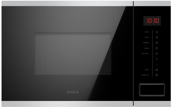 Amica AMMB20E3SGI X-TYPE, Indbygget, Grill mikroovn, 20 L, 800 W, Berøring, Sølv