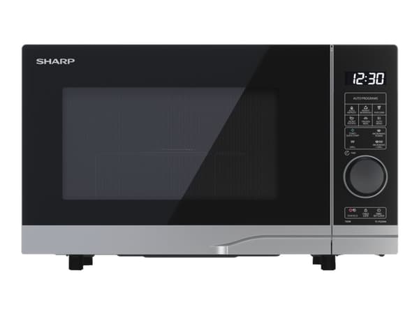 Sharp Premium series YC-PG204AE-S - Mikrovågsugn med grill - 20 liter - 700 W - silver
