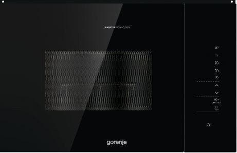 Gorenje BMI251SG3BG, Kiinteä, Grillimikroaaltouuni, 25 L, 900 W, Kosketus, Musta