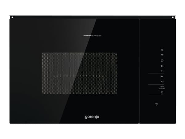 Gorenje BMI251SG3BG, Kiinteä, Grillimikroaaltouuni, 25 L, 900 W, Kosketus, Musta
