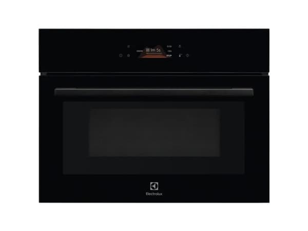 Electrolux CombiQuick 800, Kiinteä, Yhdistelmämikroaaltouuni, 49 L, 1000 W, Kosketus, Musta
