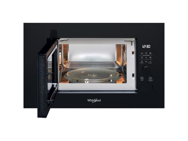Whirlpool WMF200GNB - Mikrobølgeovn med grill - innebygd - 20 liter - 800 W - svart