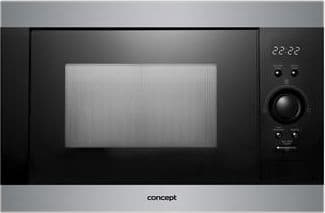 Concept MTV-3125, Kiinteä, 25 L, 900 W, Painikkeet, Rotaatio, Musta, Ruostumaton teräs, 1000 W