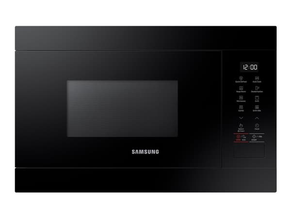 Samsung MG22M8254AK - Mikrobølgeovn med grill - innebygd - 22 liter - 850 W - svart