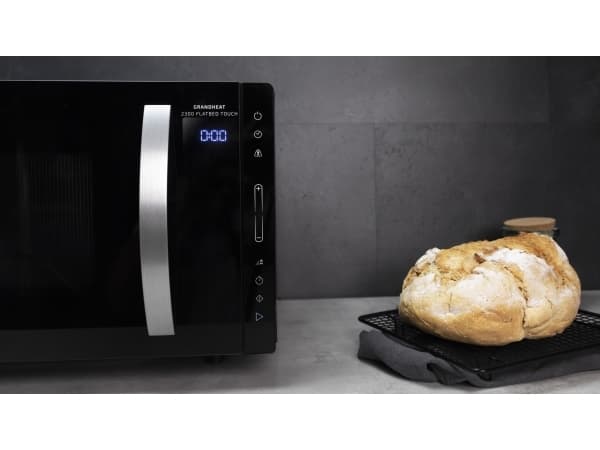Cecotec GrandHeat 2300 Flatbed Touch, Benkeplate, Solo mikrobølge ovn, 23 l, 800 W, Innebygd skjerm, Berøringskontroll