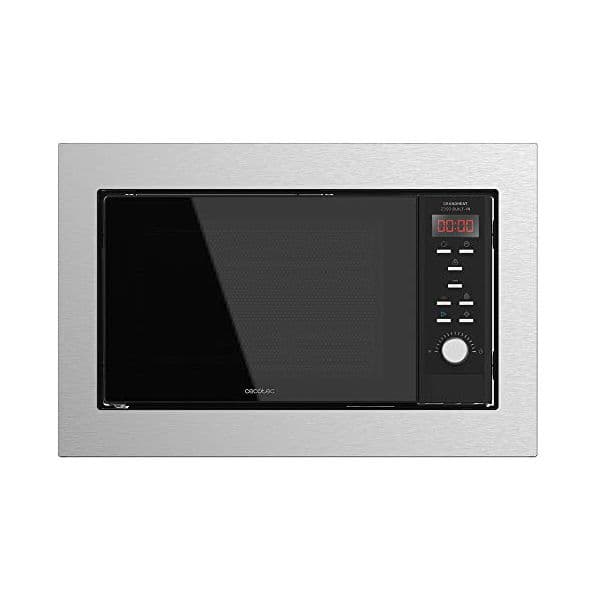 Inbyggnadsmikrovågsugn Cecotec GrandHeat 2350 Built-In Steel Black 23 L 900 W Grill