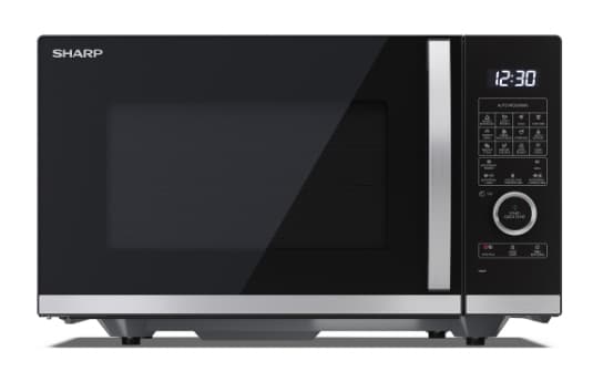 Microwave oven Sharp Microwave Oven with Grill and Convection YC-QC254AE-B Free standing, 25 L, 900 W, Convection, Grill, Black