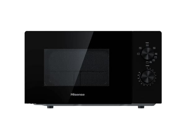 Hisense H20MOBP1, Benkeplate, Solo mikrobølge ovn, 20 l, 700 W, Rotasjon, Sort