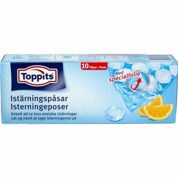 Toppits Istärningspåsar 10 påsar, STORPACK 15st