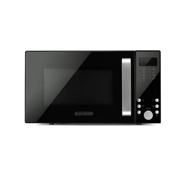 BLACK+DECKER Mikrobølgeovn med grill 23L 900W Sort