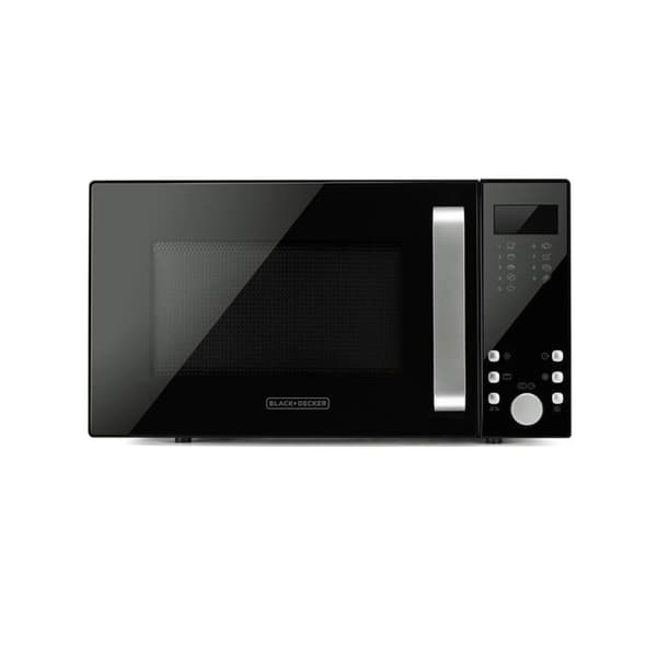 BLACK+DECKER Mikrobølgeovn med grill 23L 900W Sort