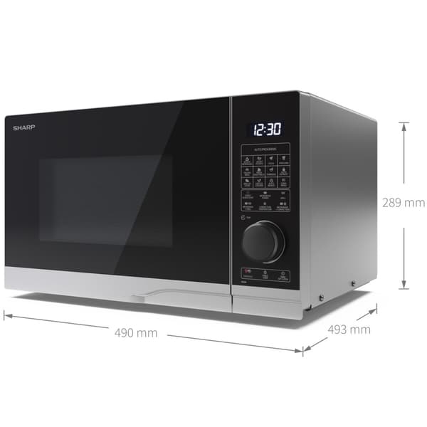 Sharp Microvågsugn 25l Digital panel
