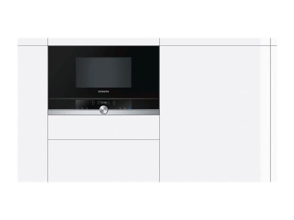 Siemens Mikrovågsugn BF634LGS1, 900W, Svart