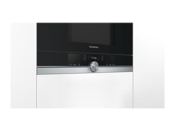 Siemens Mikrovågsugn BF634LGS1, 900W, Svart