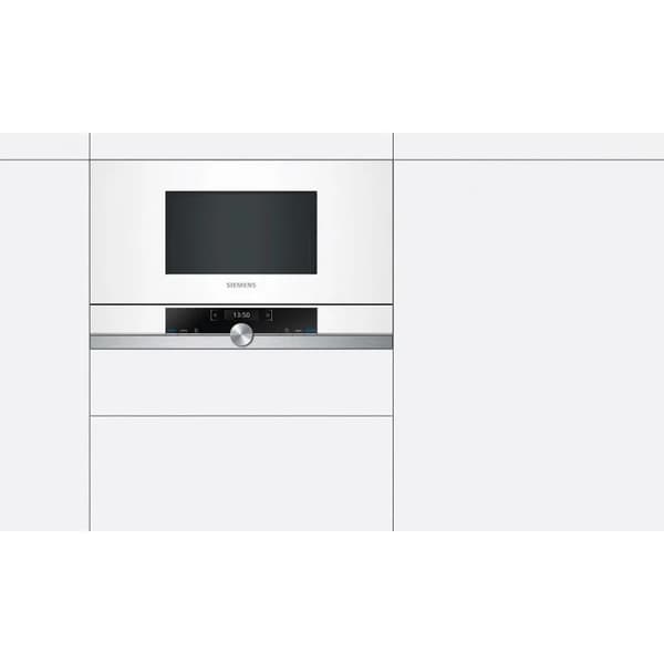 Siemens BF634LGW1 - Mikrovågsugn 900W, Vit
